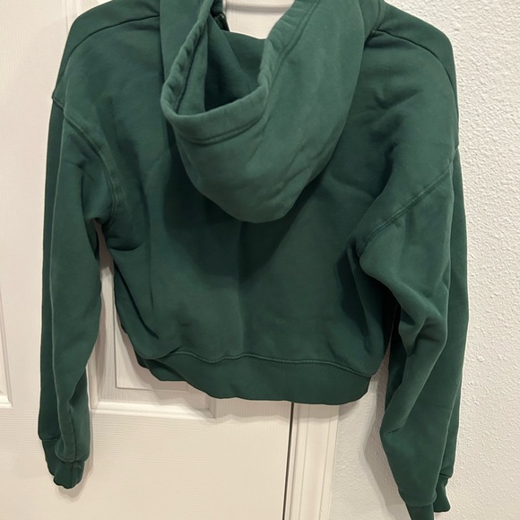 Green Kids Hoodie Jacket - Picture 3 of 3